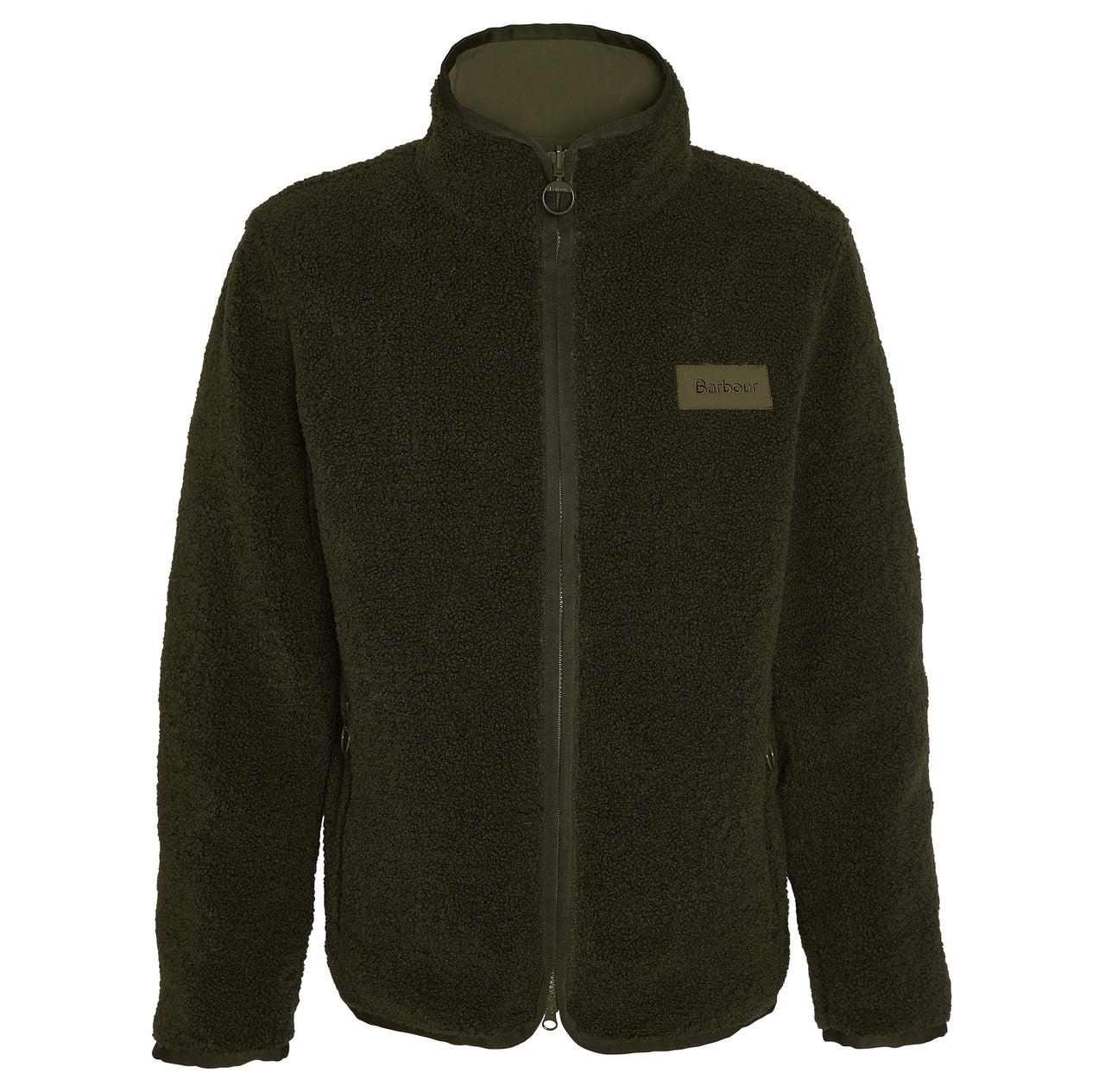 Barbour Reversible Fleece Jacket - Fern