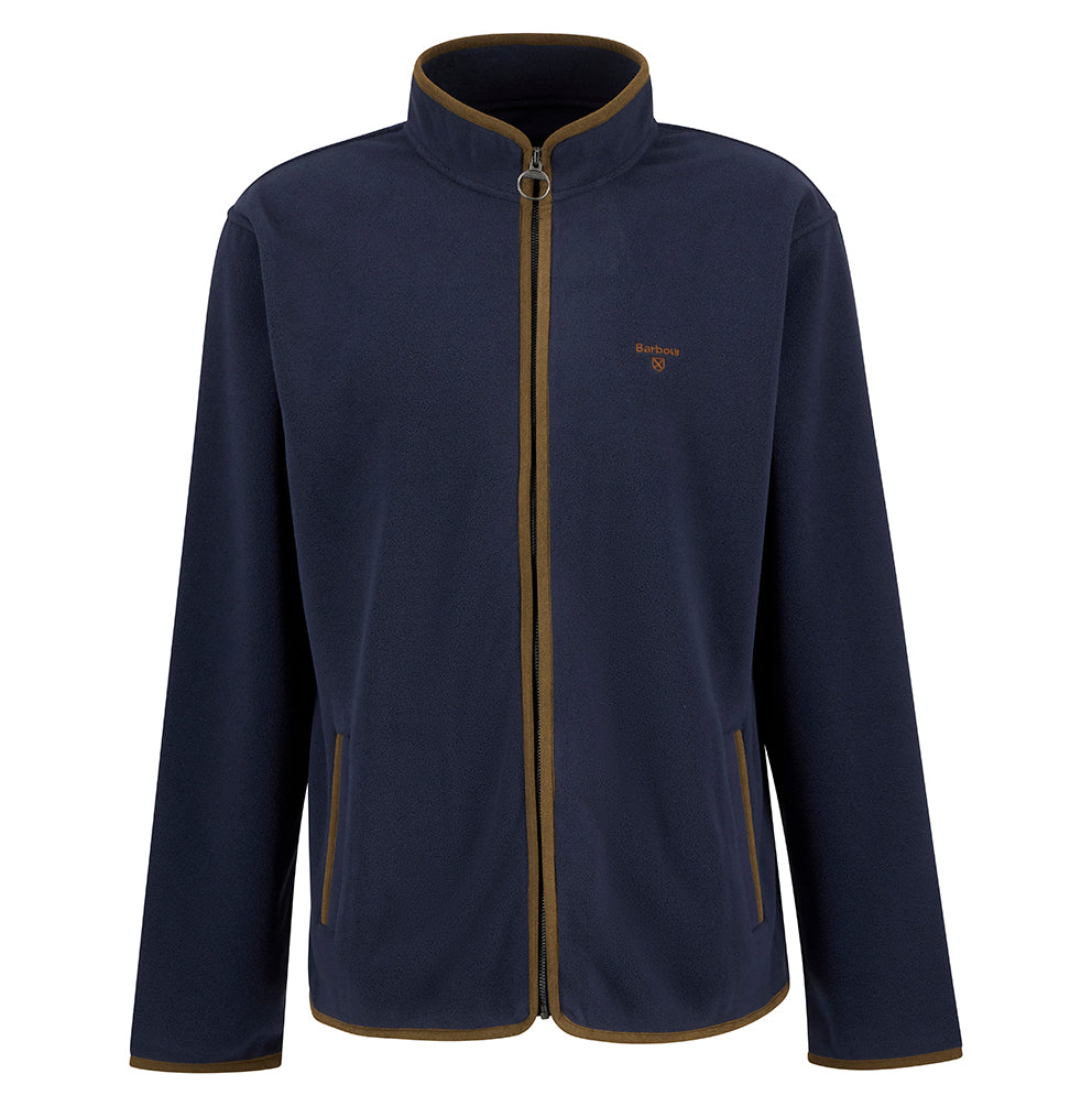 Barbour HARWOOD Zip Through Fleece - Navy