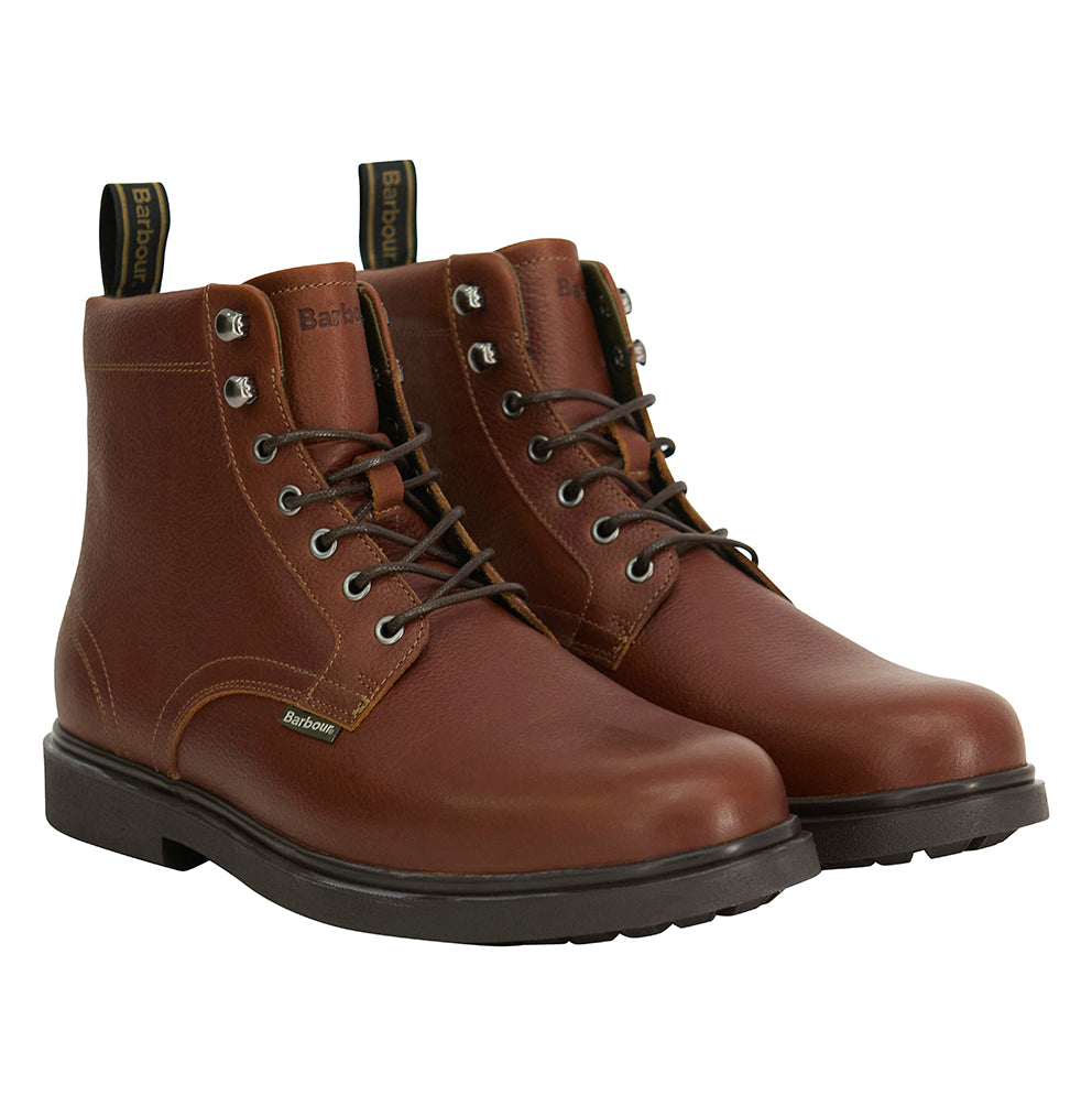 Barbour BELLLISTER Derby Boots - Chestnut Brown