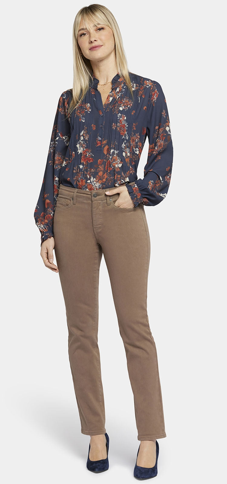 NYJD Sheri Slim Jeans - Incense