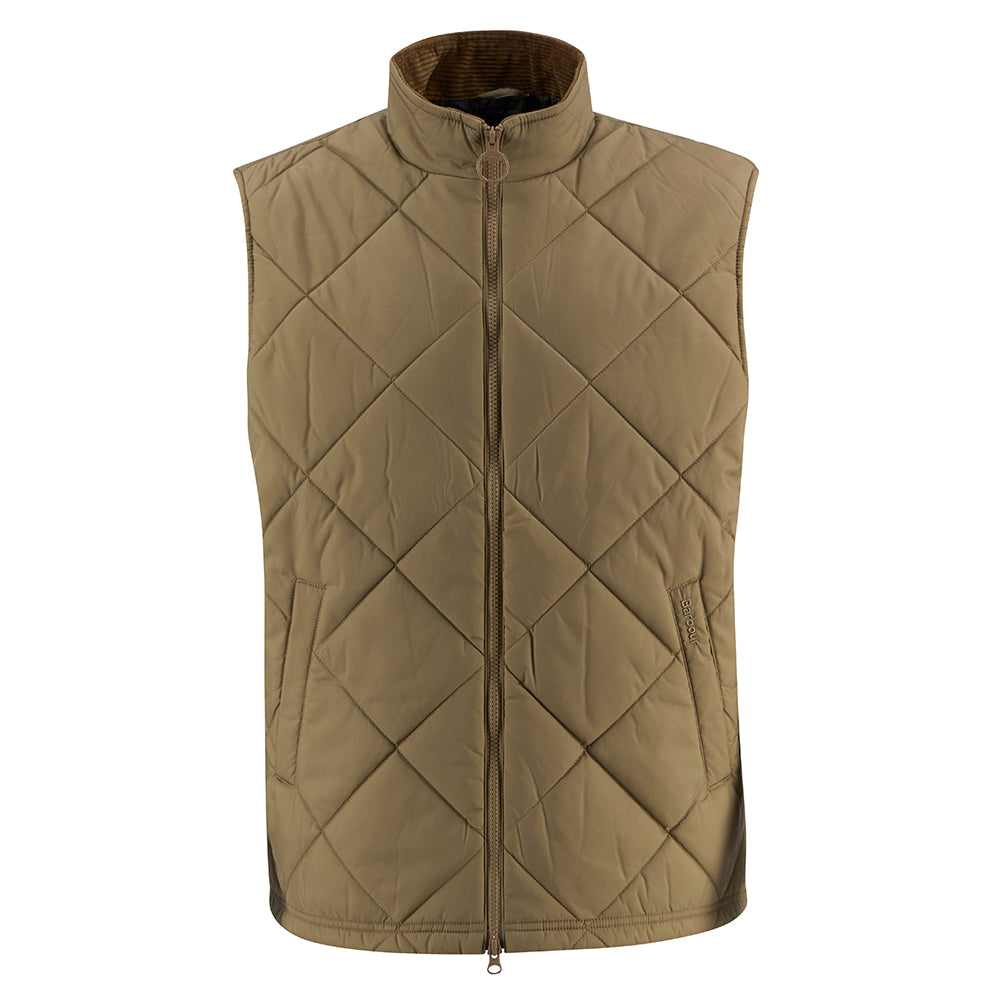 Barbour Finn Quilted Gilet - Military Brown