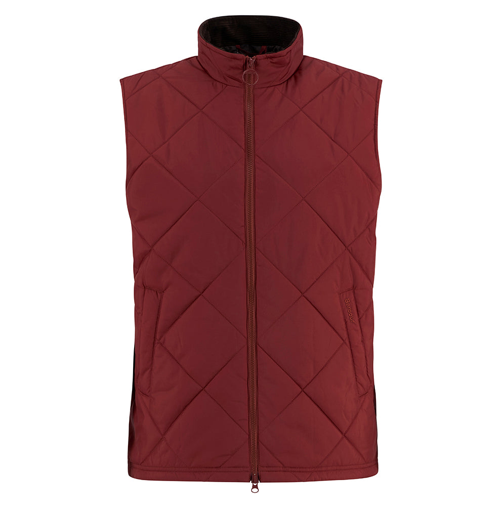 Barbour Finn Quilted Gilet - Brick Red