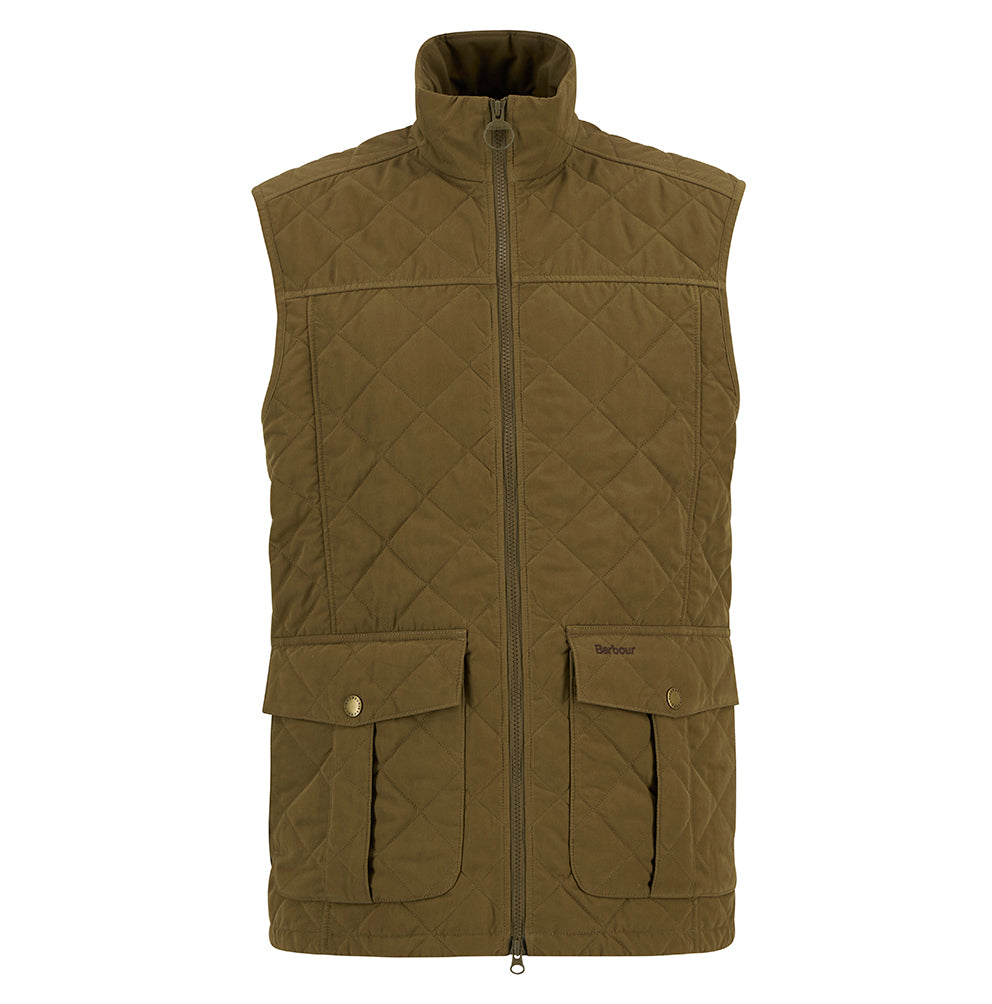 Barbour Sander Quilted Gilet - Beech
