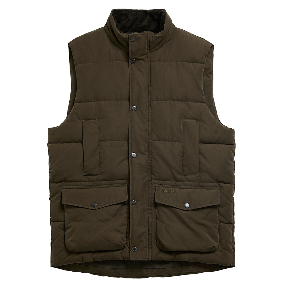 Barbour LONNEN Gilet - Dark Sage