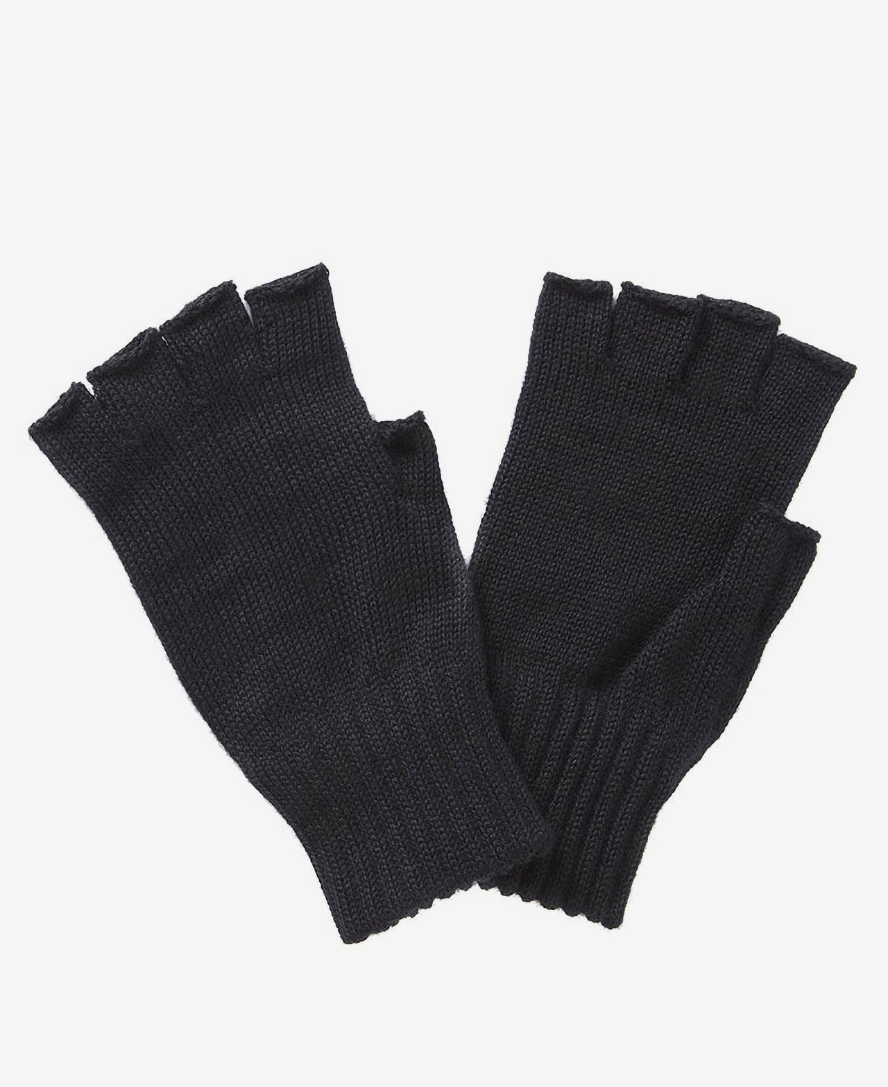 Barbour Fingerless Gloves - Black