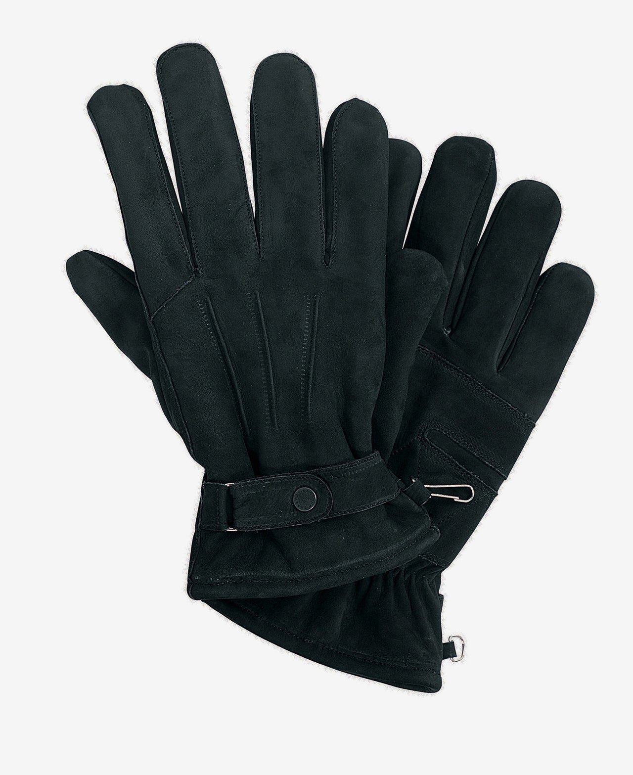 Barbour Leather Thinsulate Gloves - Black