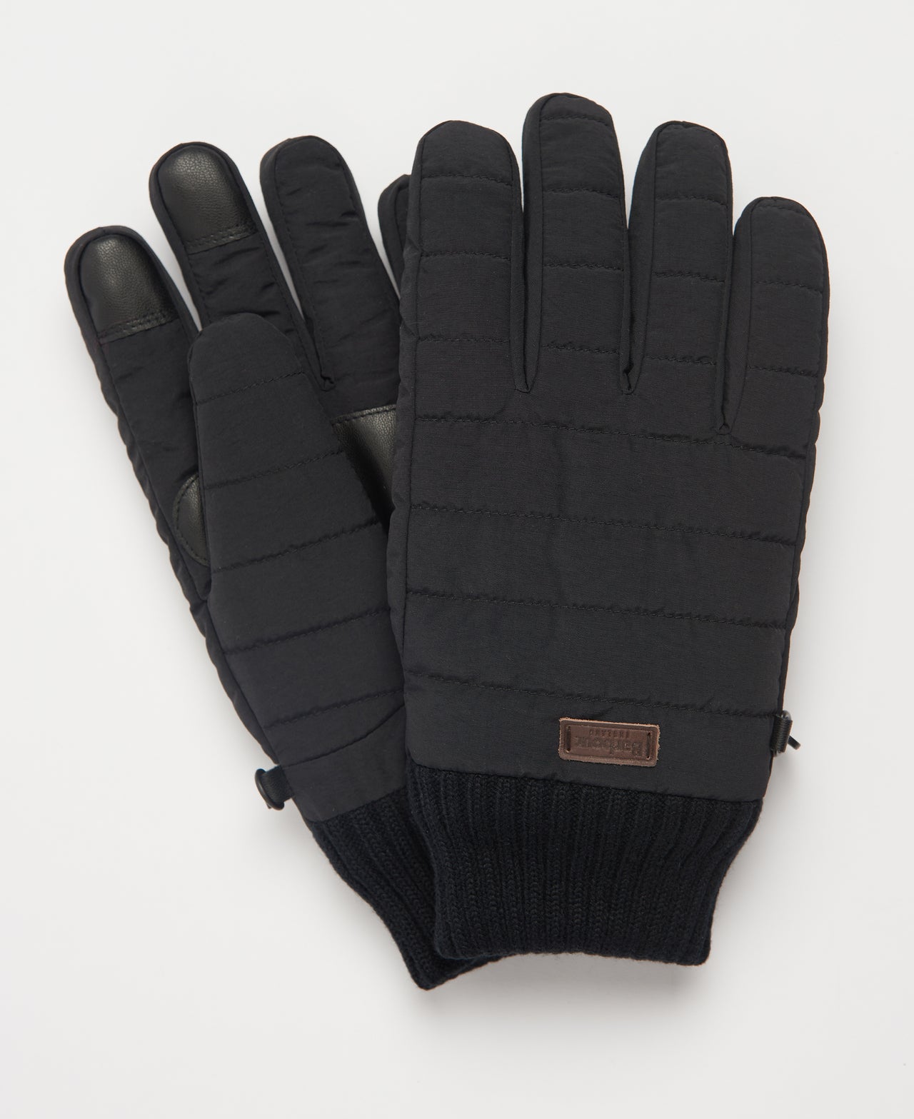 Barbour BANFF Quilted Gloves - Black