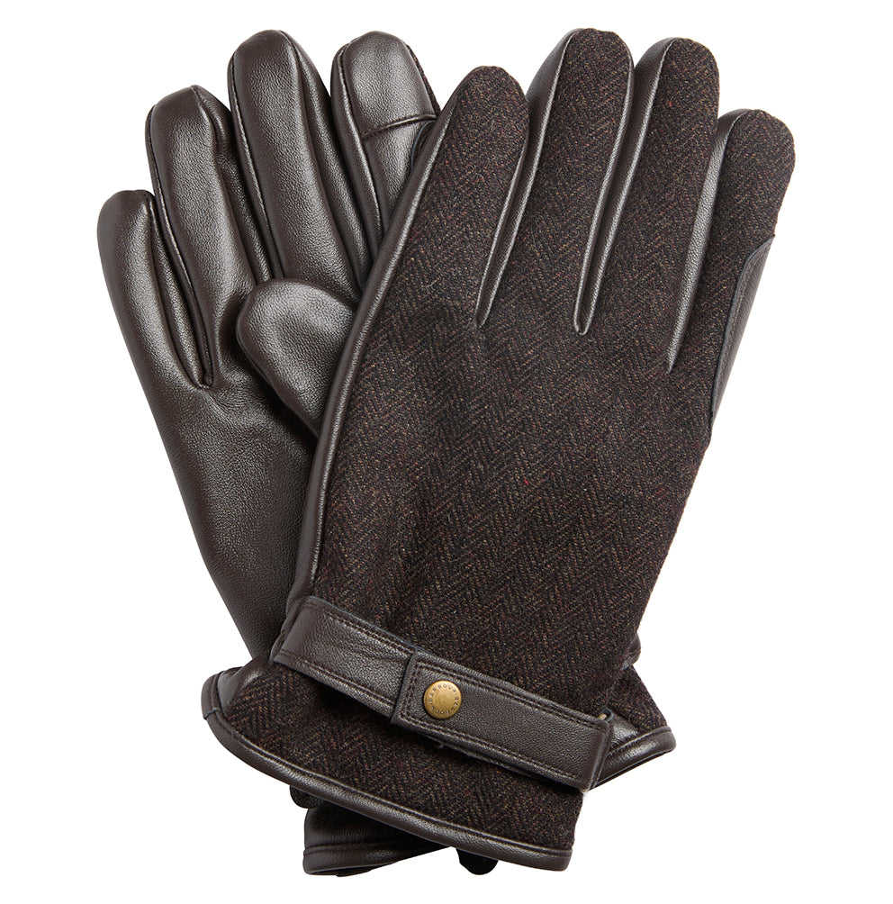 Barbour BARLOW Waterproof Gloves - Brown