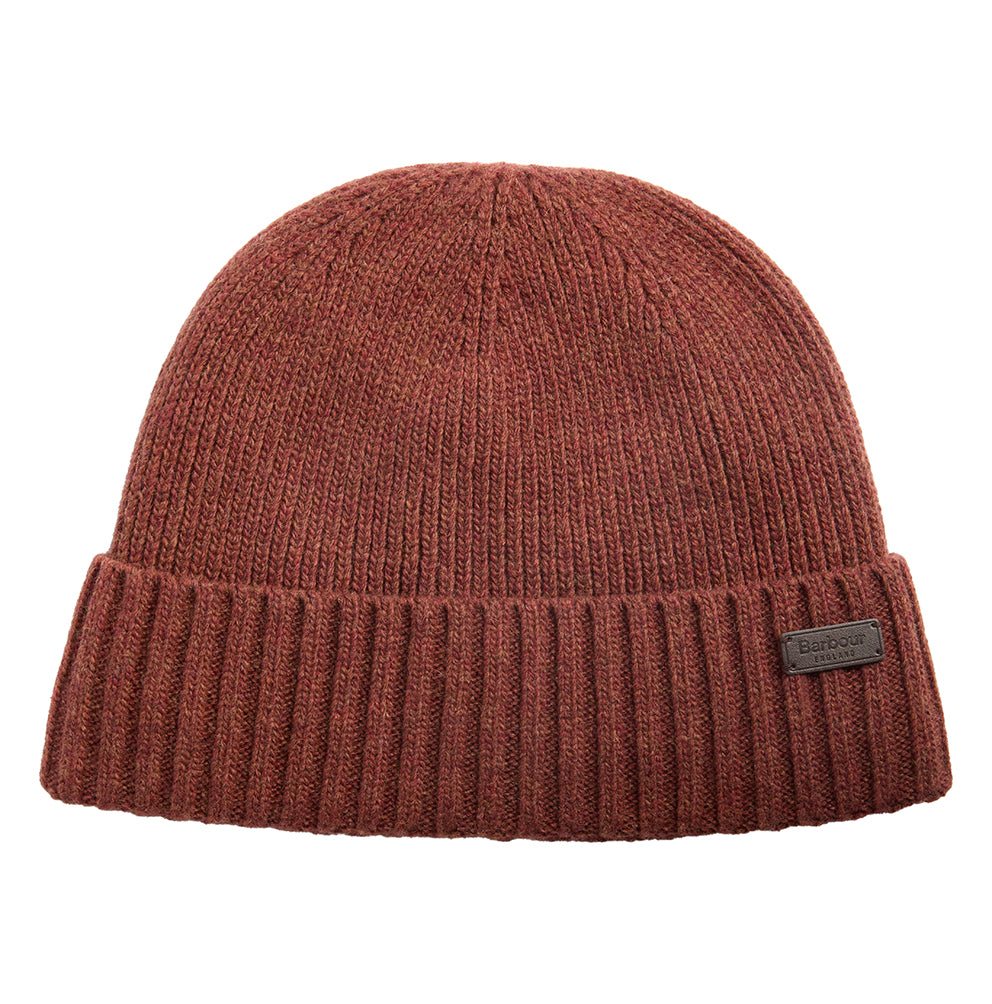 Barbour CARLTON Beanie Hat - Rust