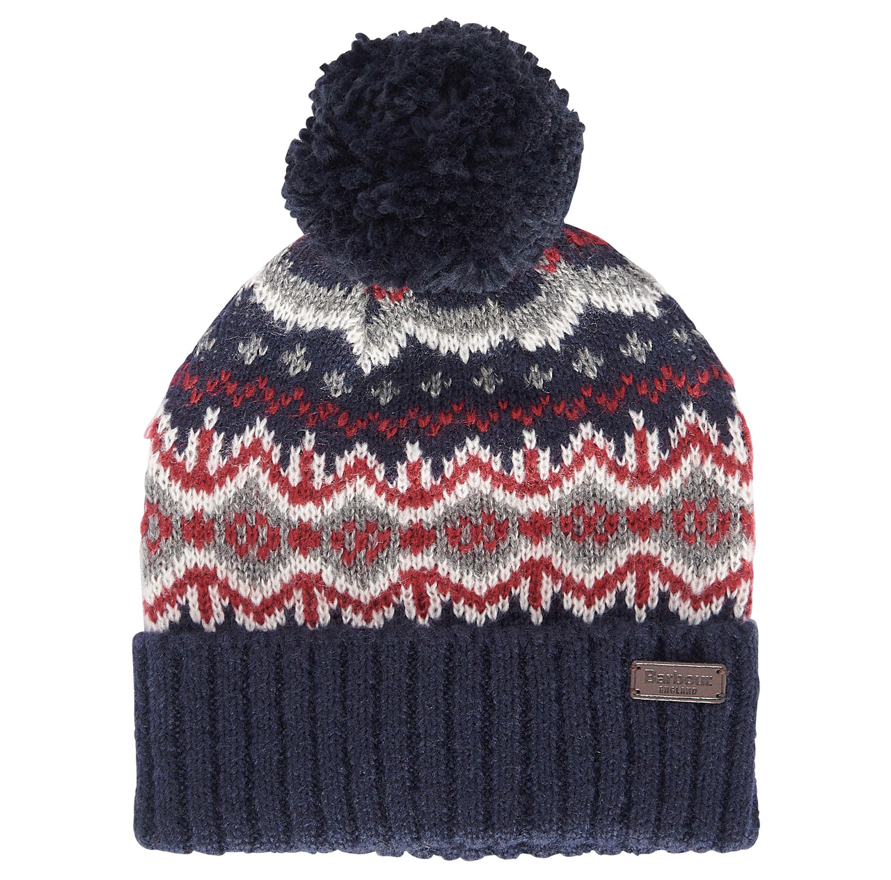 Barbour Case Fair Beanie - Blue Granite