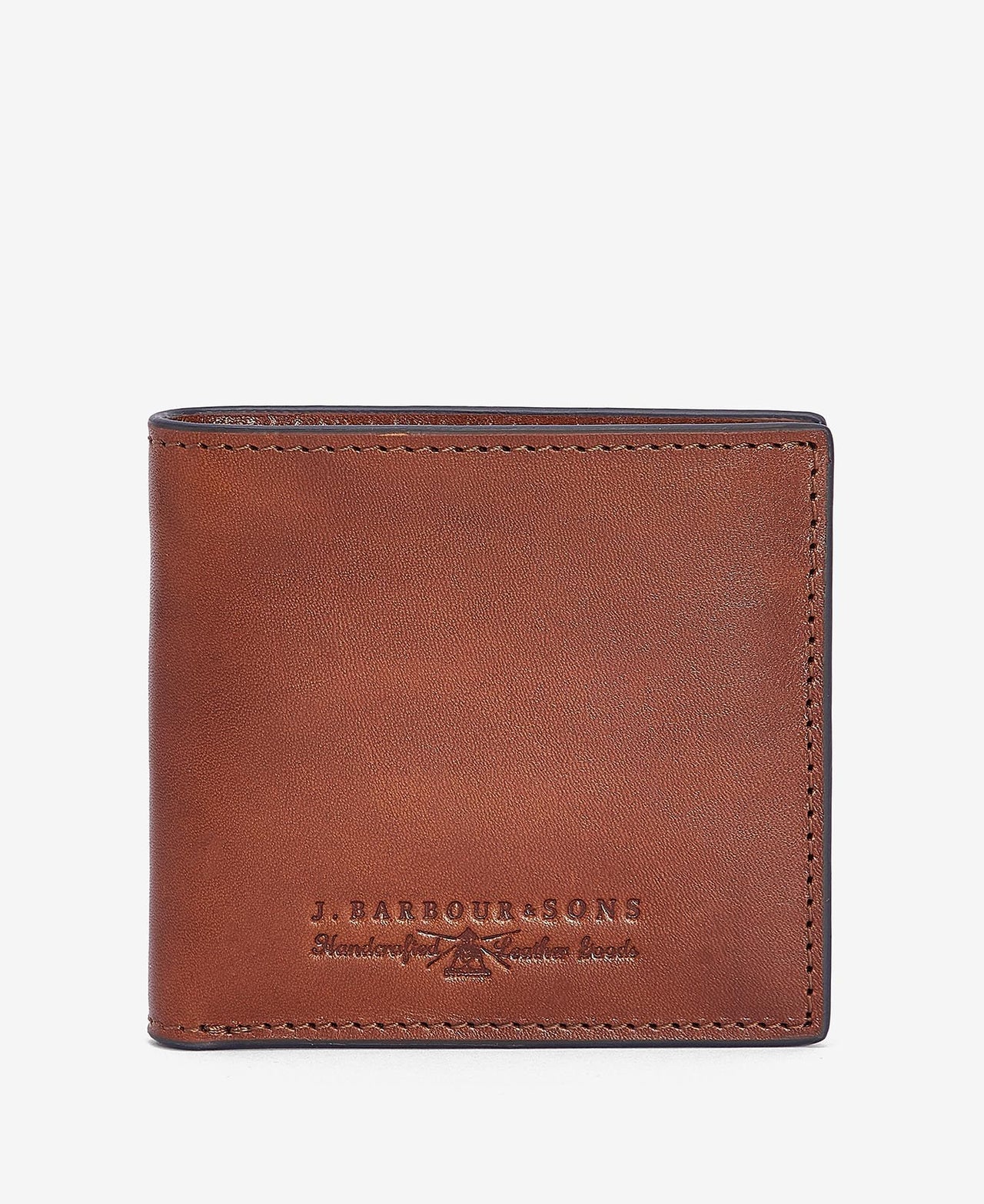 Barbour Torridon Leather Wallet - Cognac