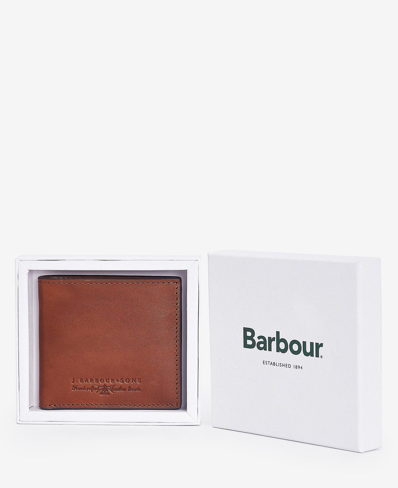 Barbour Torridon Leather Wallet - Cognac