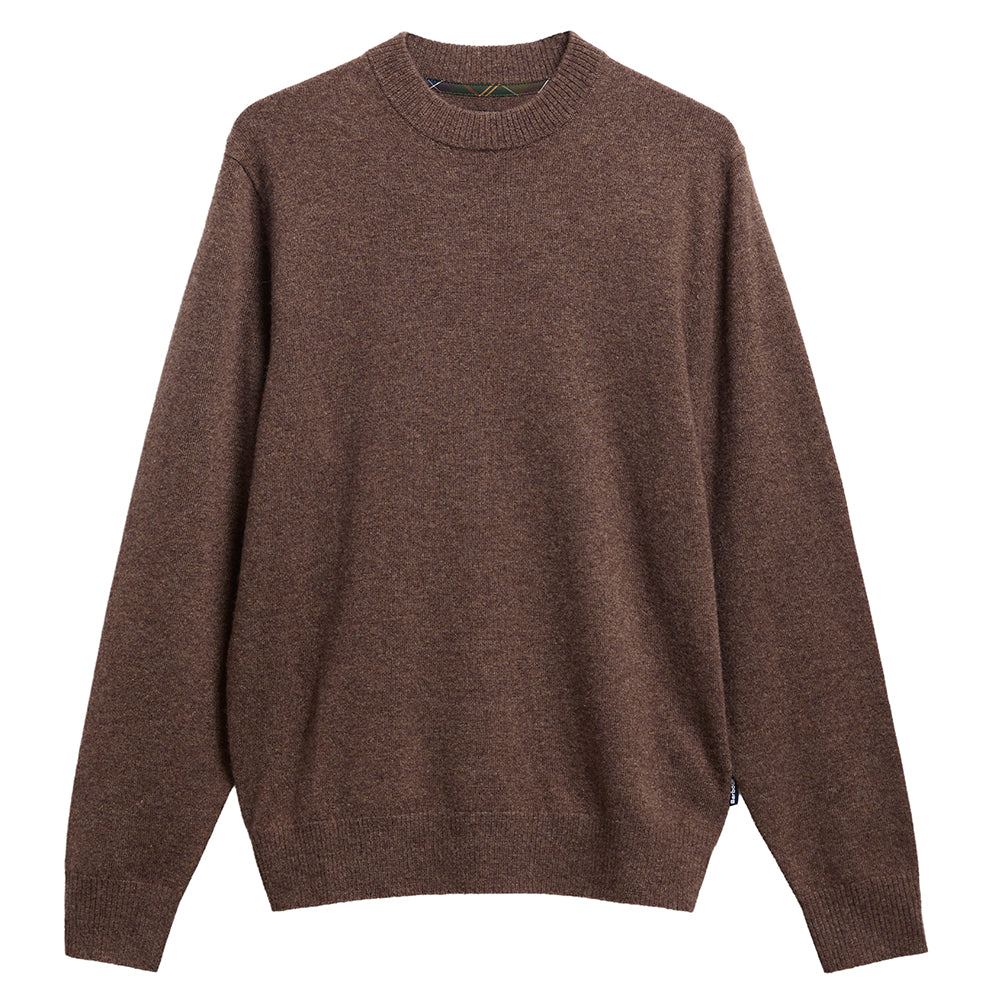 Barbour Pure Cashmere Jumper - Major Brown