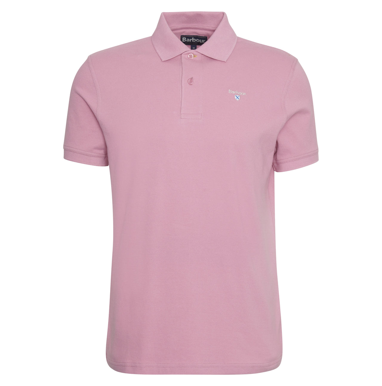 Barbour Sports Tailored Polo Shirt - True Pink