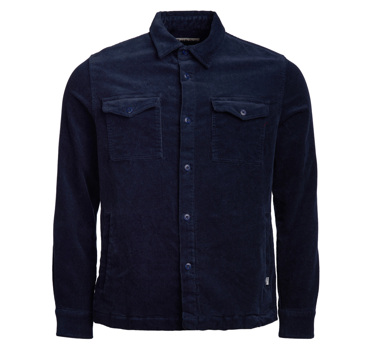 Barbour Regular Cord Overshirt - Navy