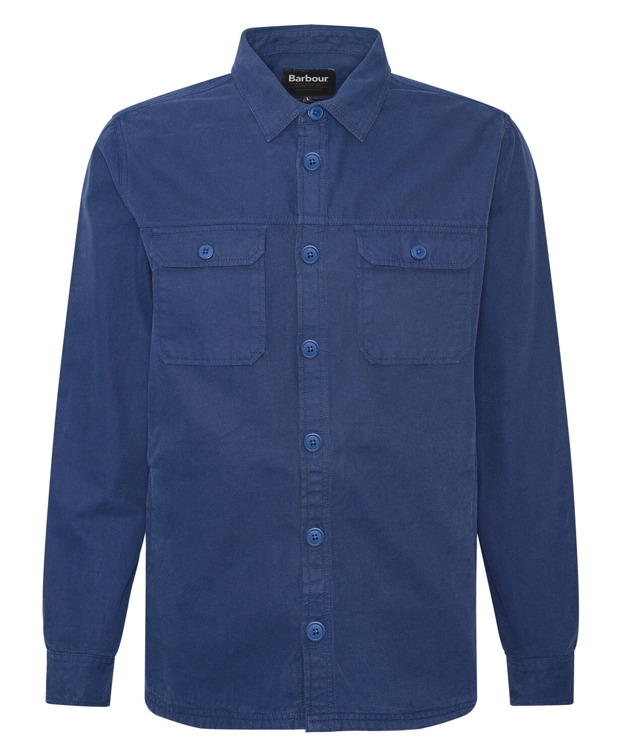 Barbour Swindale Blue Overshirt