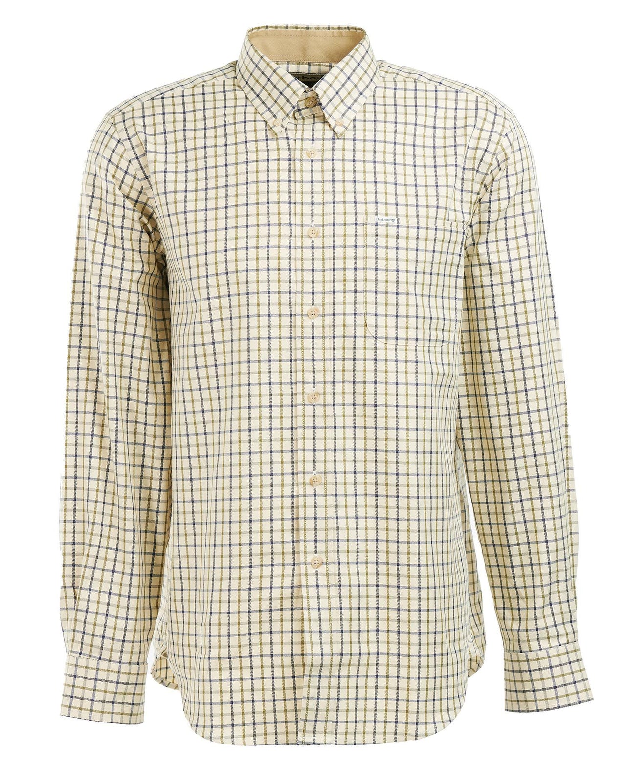 Barbour Sporting Tattersall Shirt - Navy/Olive