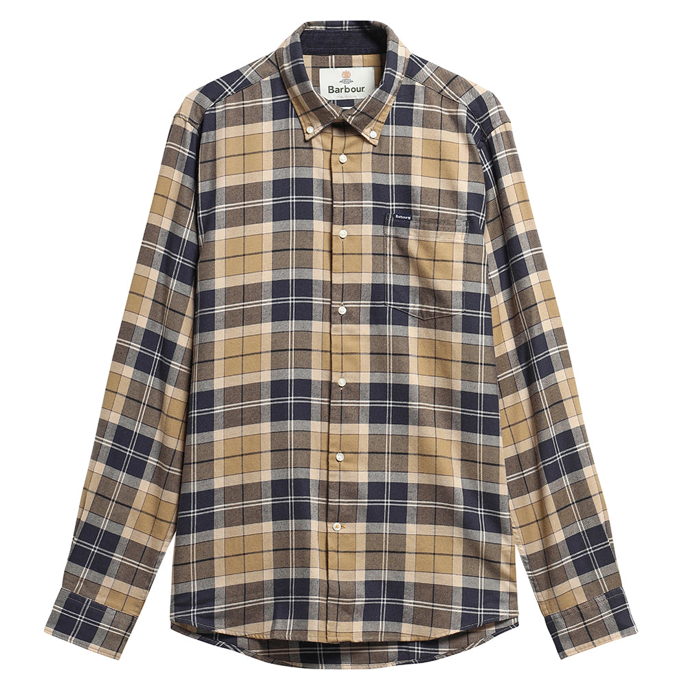Barbour Fortrose Tailored Tartan Shirt - Birchwood Dress Tartan