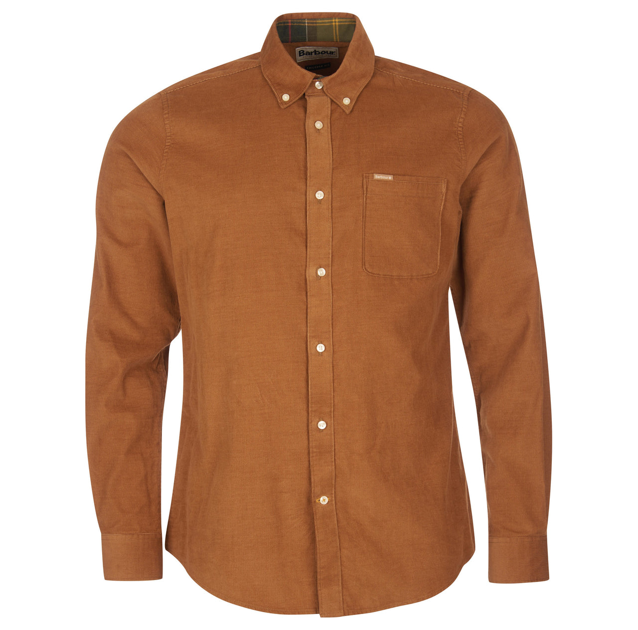 Barbour Ramsey Tailored Cord Shirt - Sandstone