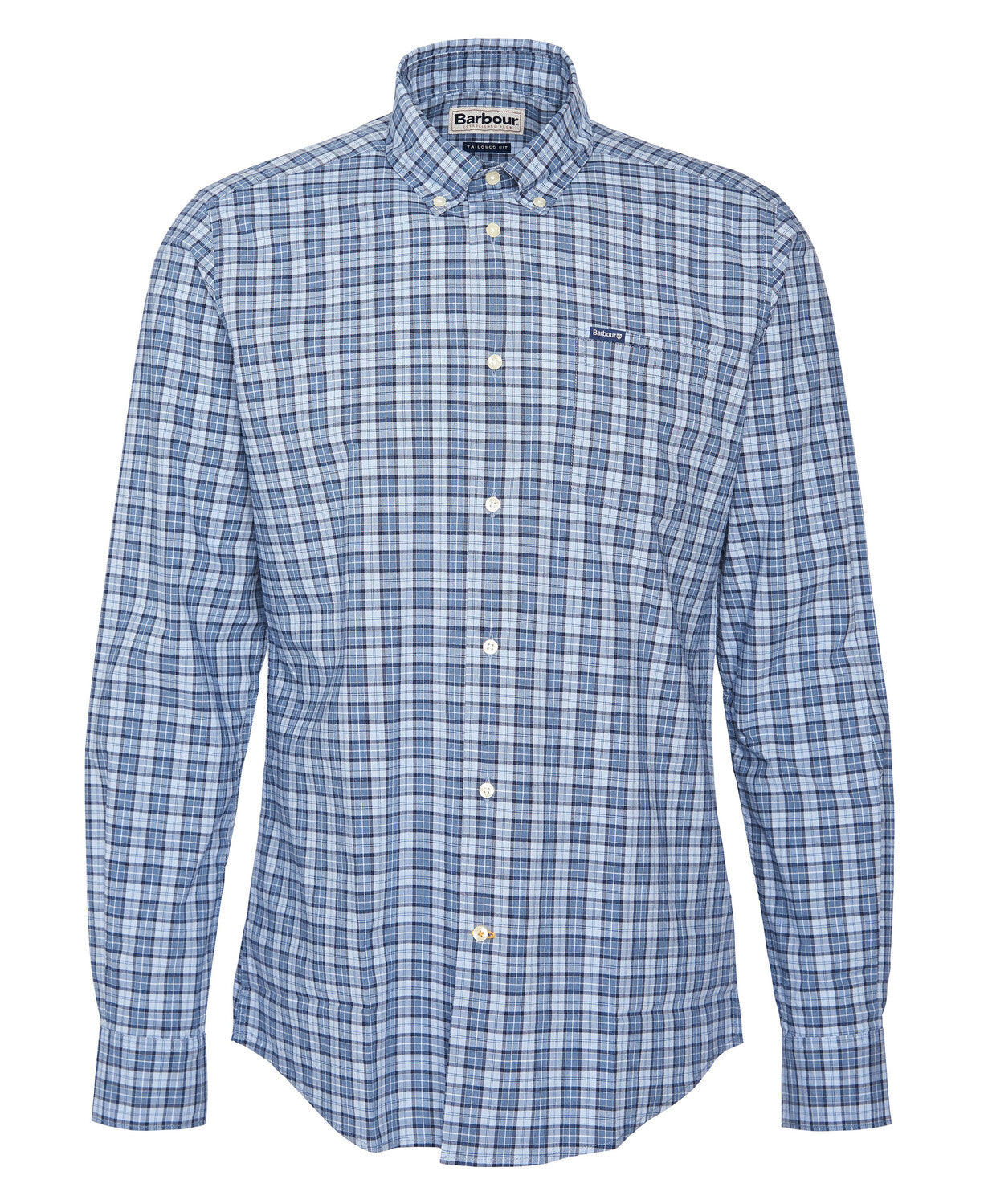 Barbour Lomond Tailored Shirt - Berwick Blue Tartan