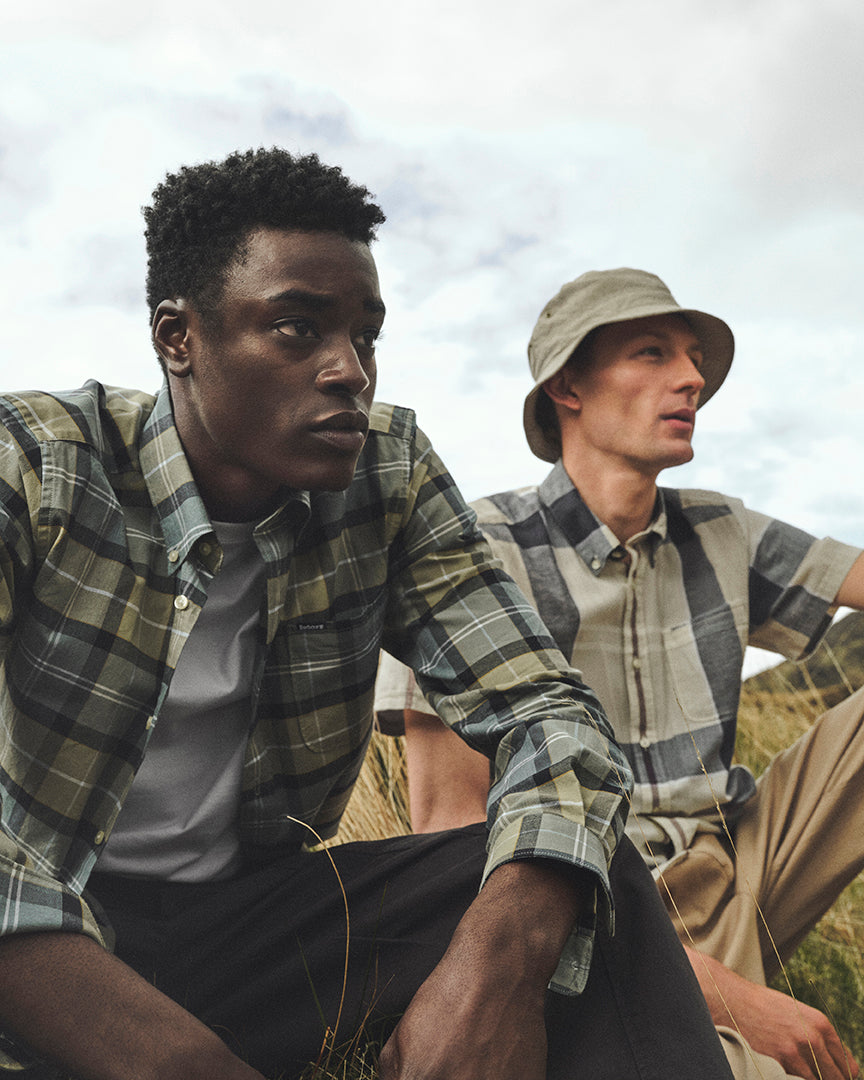 Barbour Lewis Tailored Shirt - Highland Loch Tartan