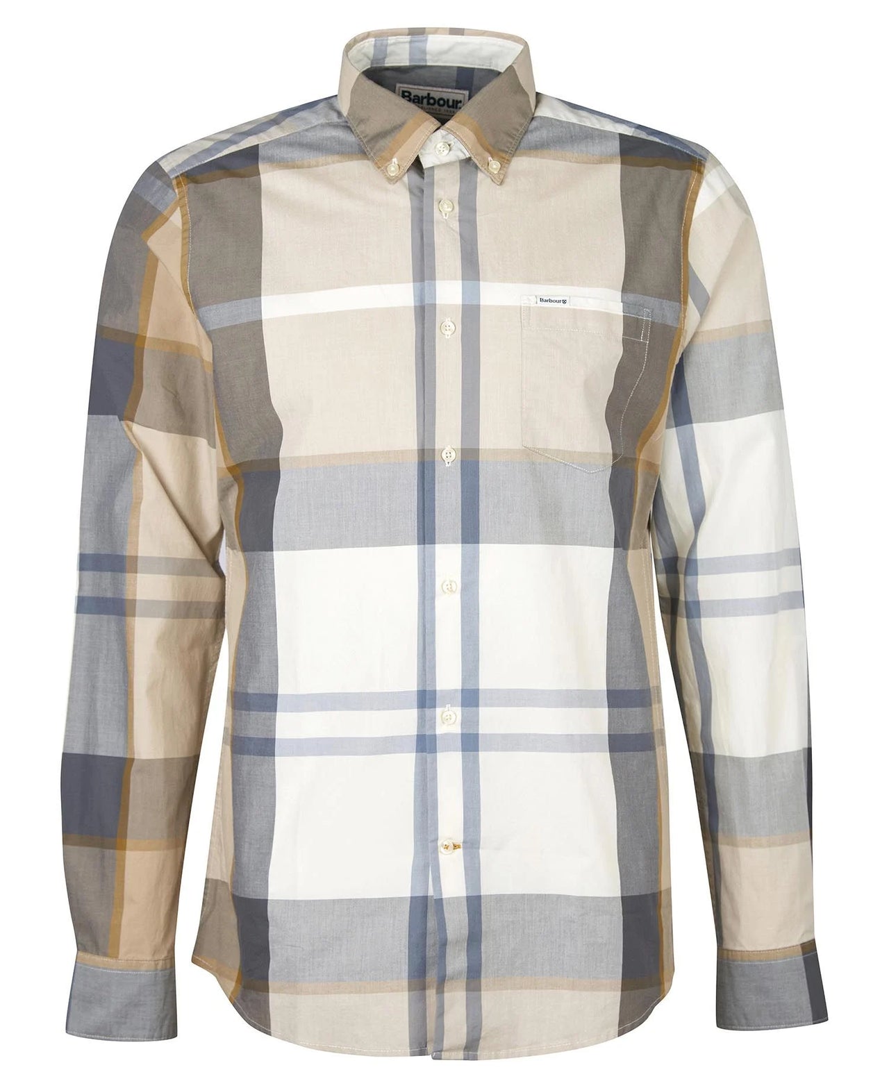Barbour Harris Tailored Shirt - Amble Sand Tartan