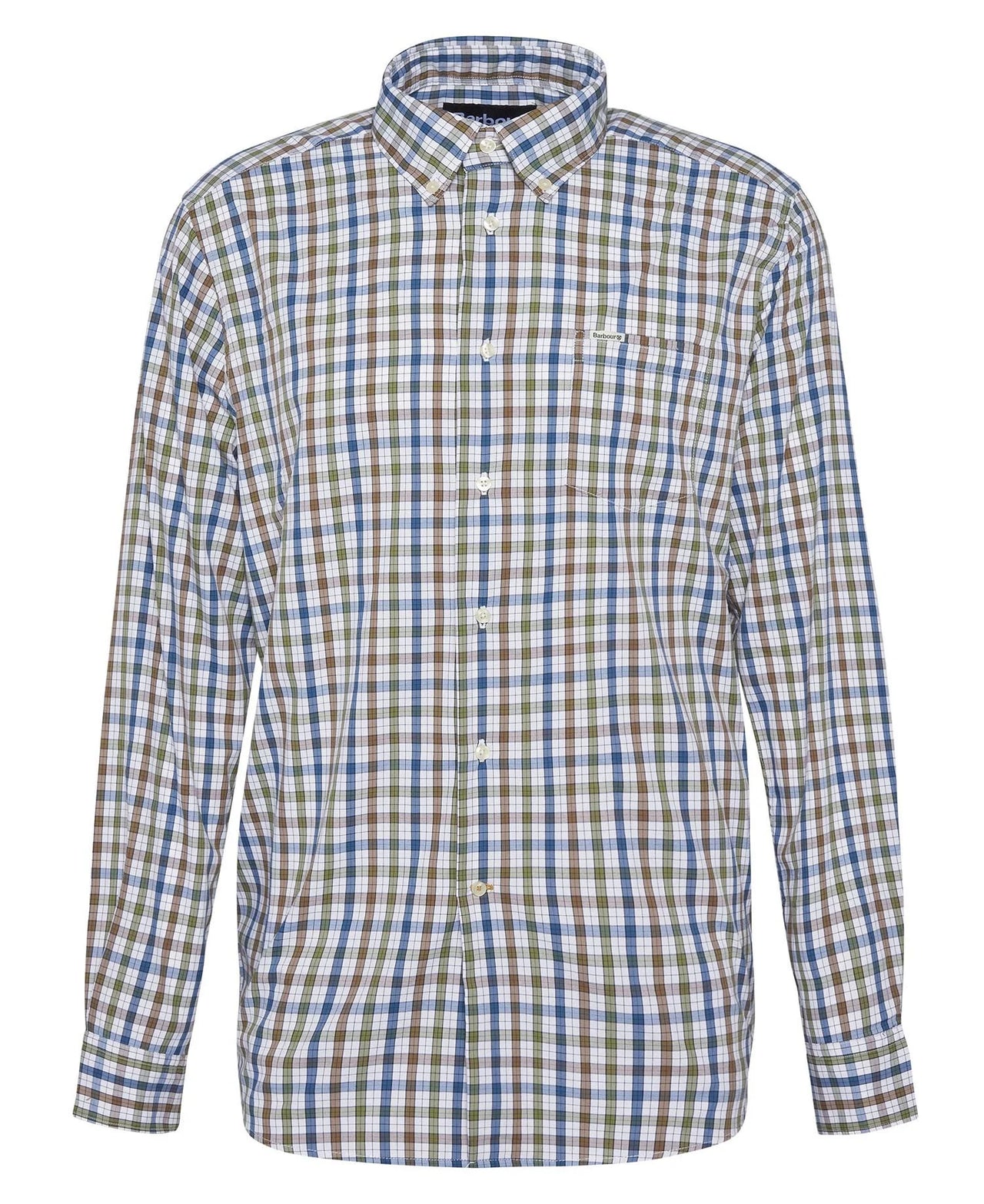 Barbour Hallhill Performance Shirt - Pine Green