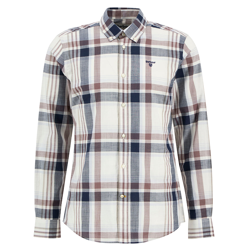 Barbour Kidd Tailored Shirt - Whisper White