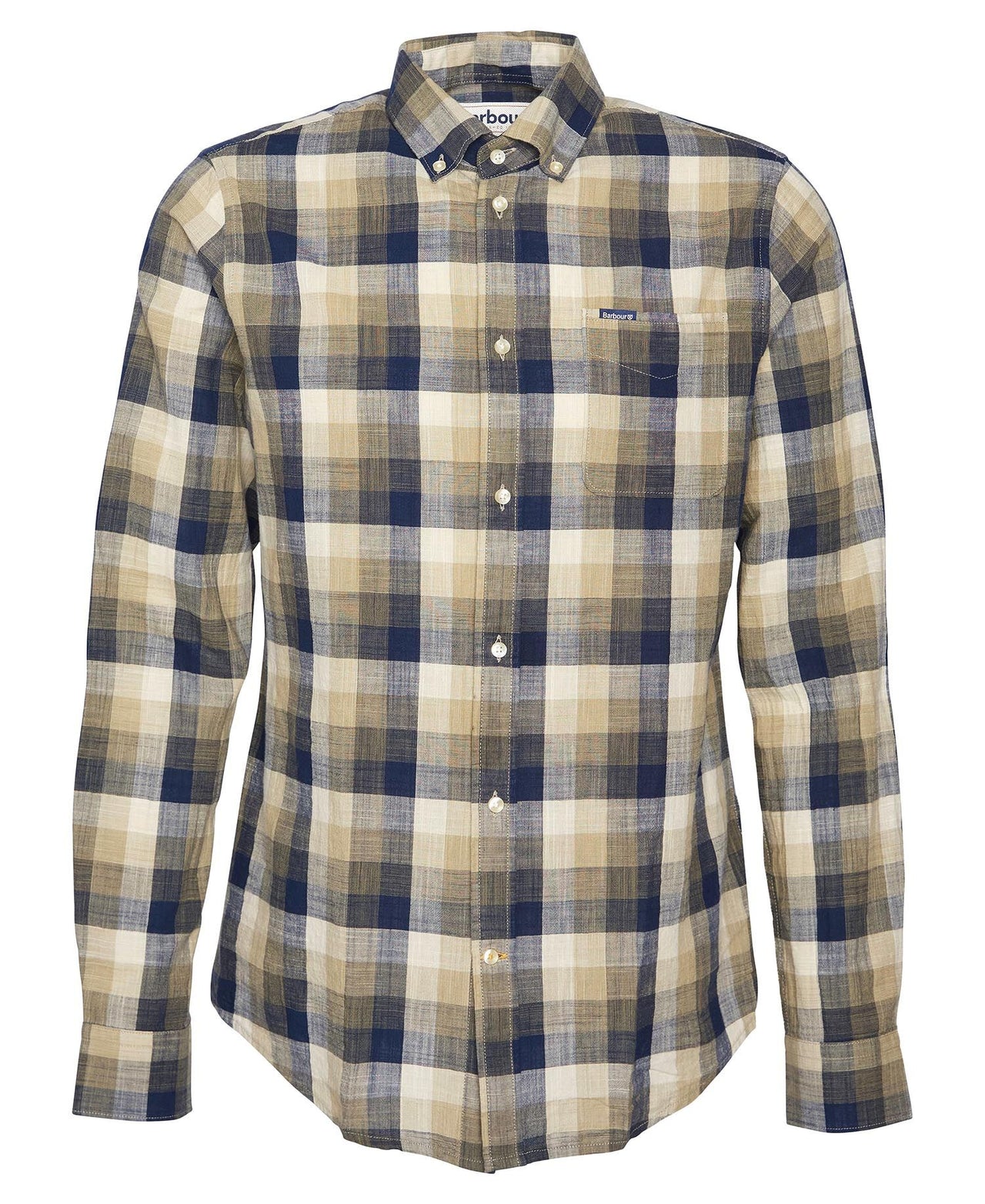 Barbour Hillroad Tailored Shirt - Olive
