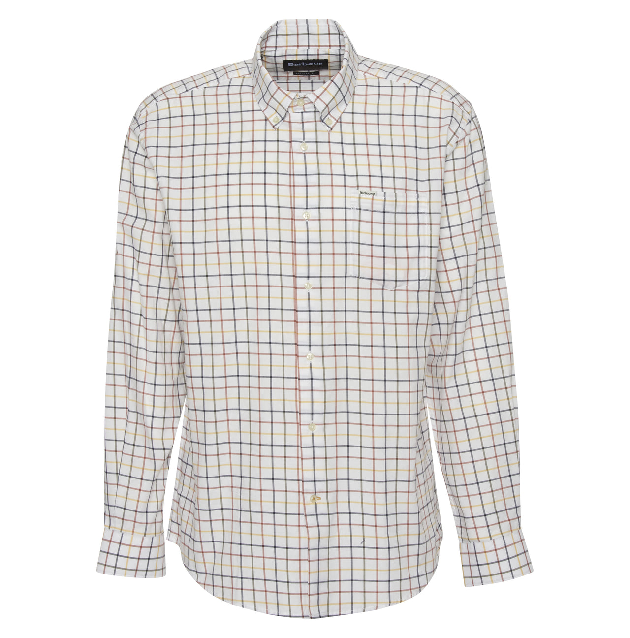 Barbour Caswell Tattersall Regular Shirt - Navy
