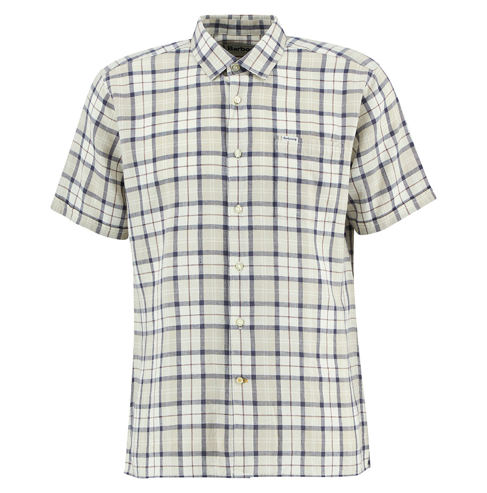 Barbour Midfield Tartan Summer Fit Shirt - Oban Mist Tartan