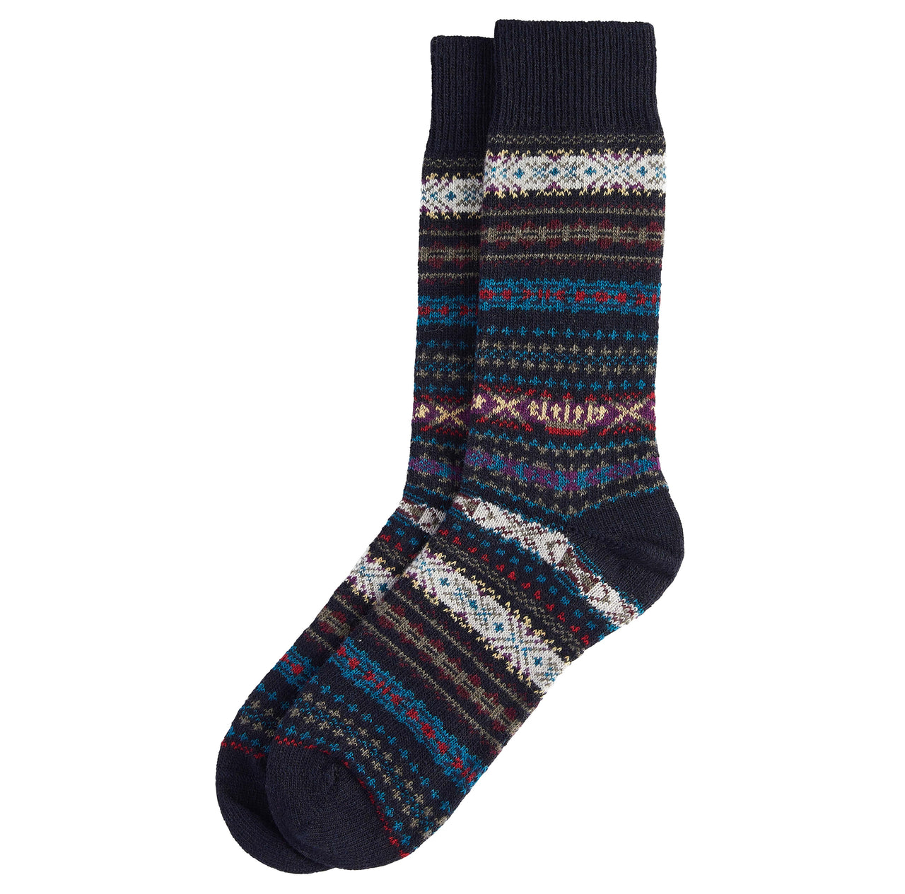 Barbour Boyd Socks - Navy Mix