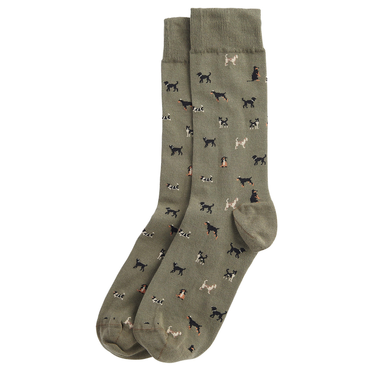 Barbour MAVIN Socks - Mid Olive/Dog