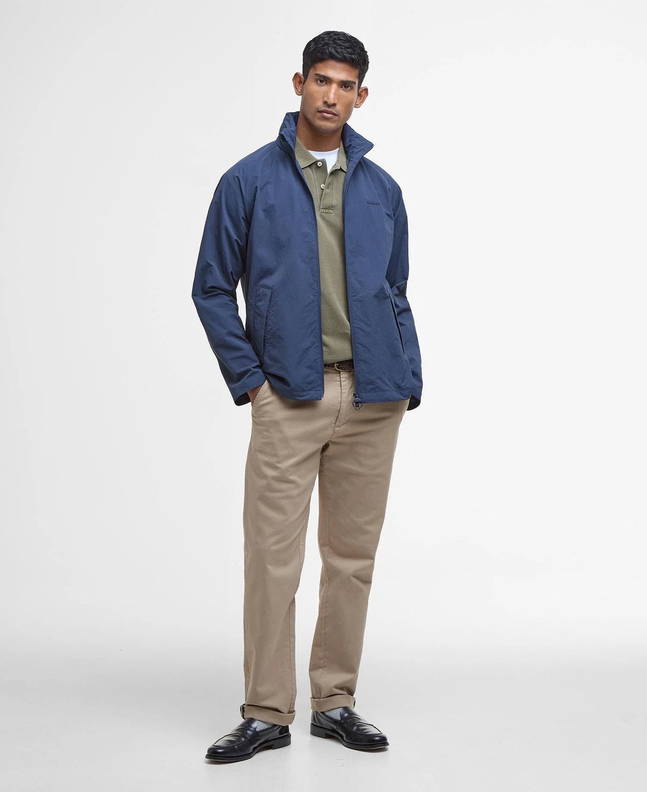 Barbour Keld Showerproof Jacket - Navy