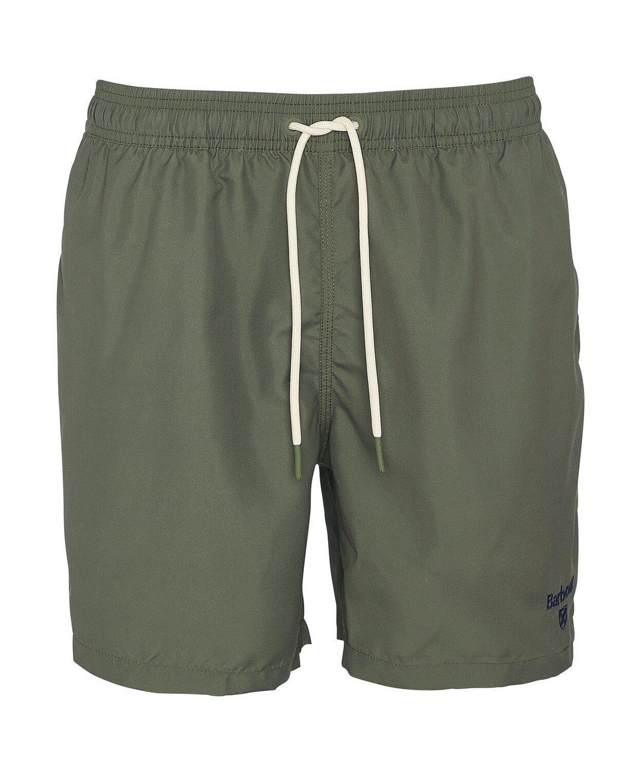 Barbour Staple Logo 5" Swim Shorts - Olive