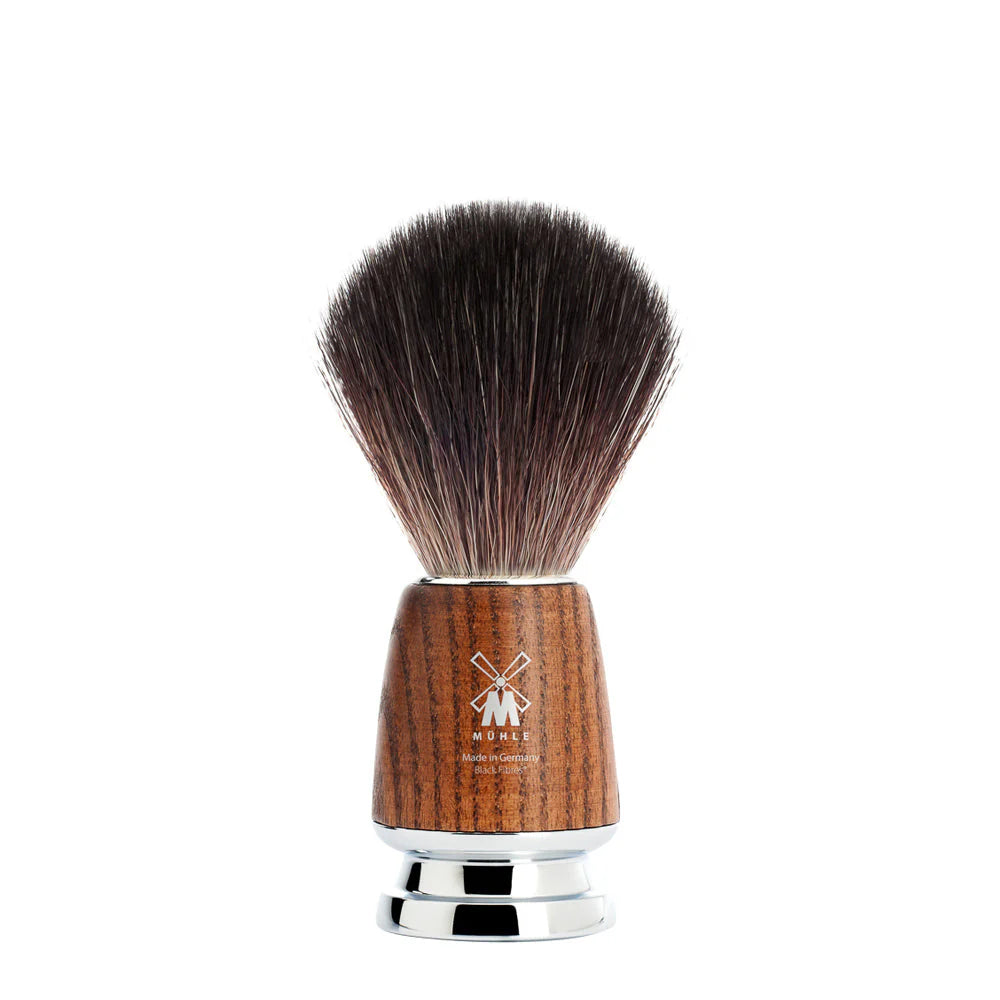 The Brighton Group MÜHLE RYTMO Fibre Brush and Safety Razor Set in Ash