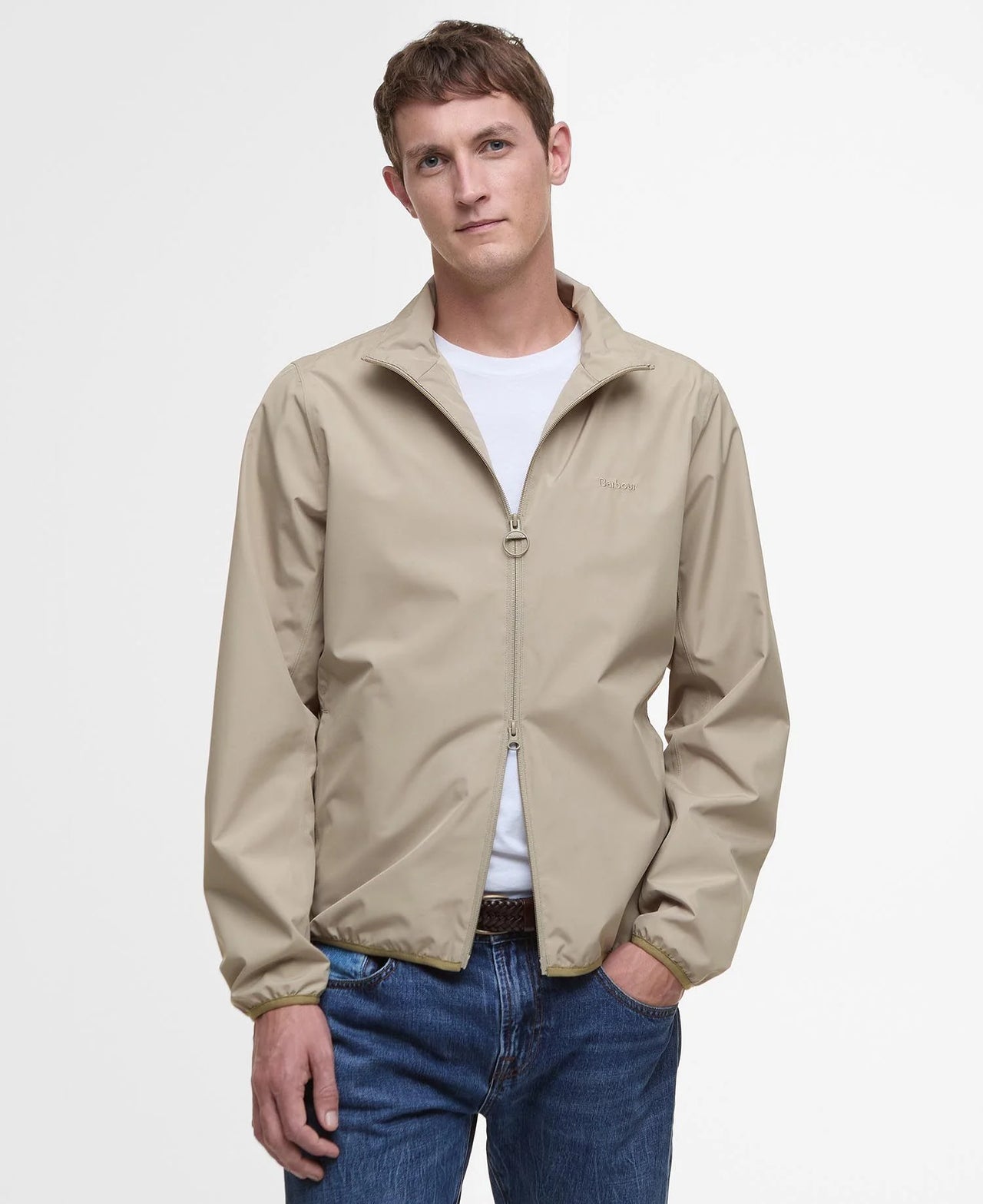 Barbour Korbel Waterproof Jacket - Washed Stone