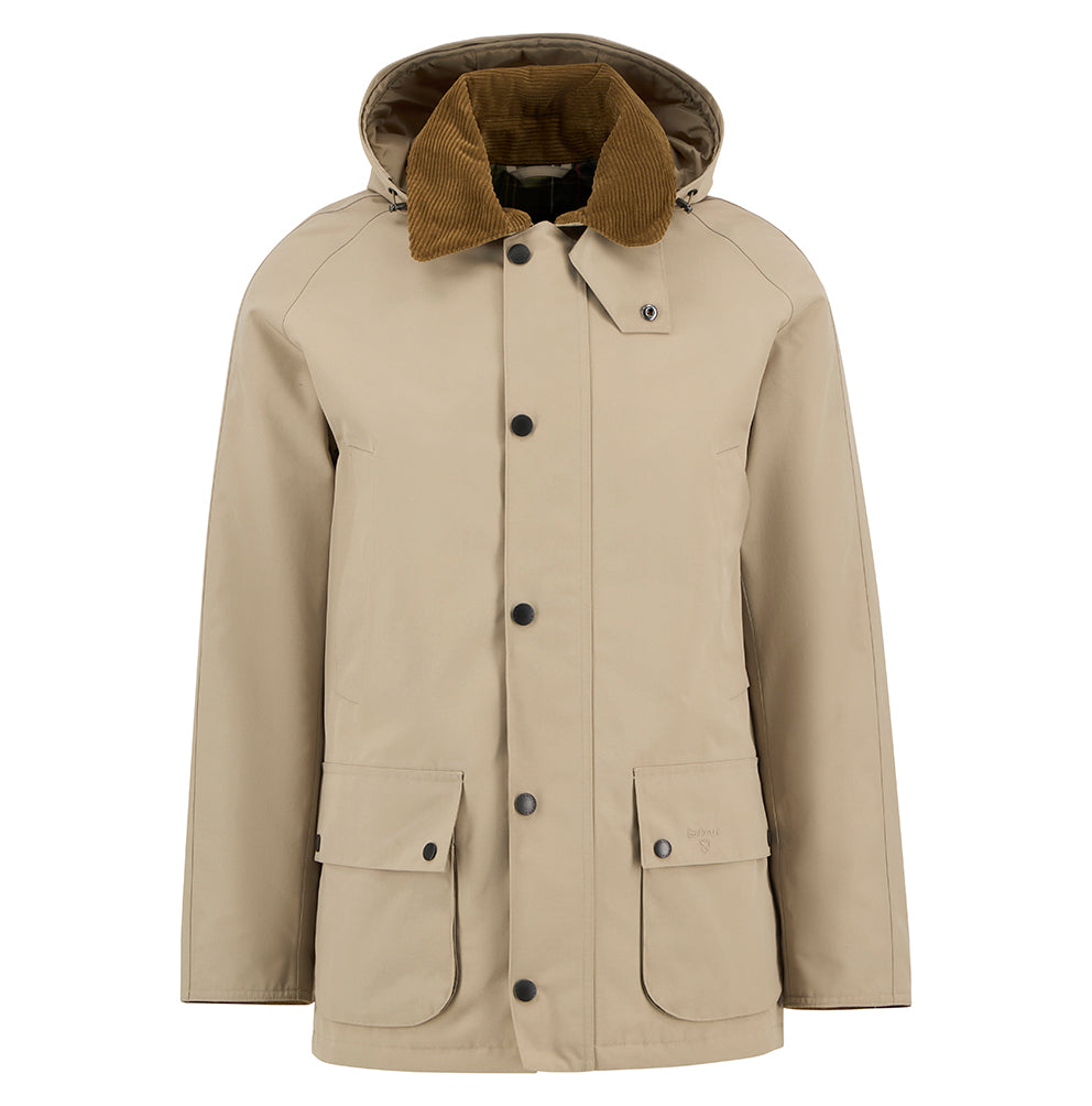 Barbour Winter Ashby Waterproof Jacket - Washed Stone