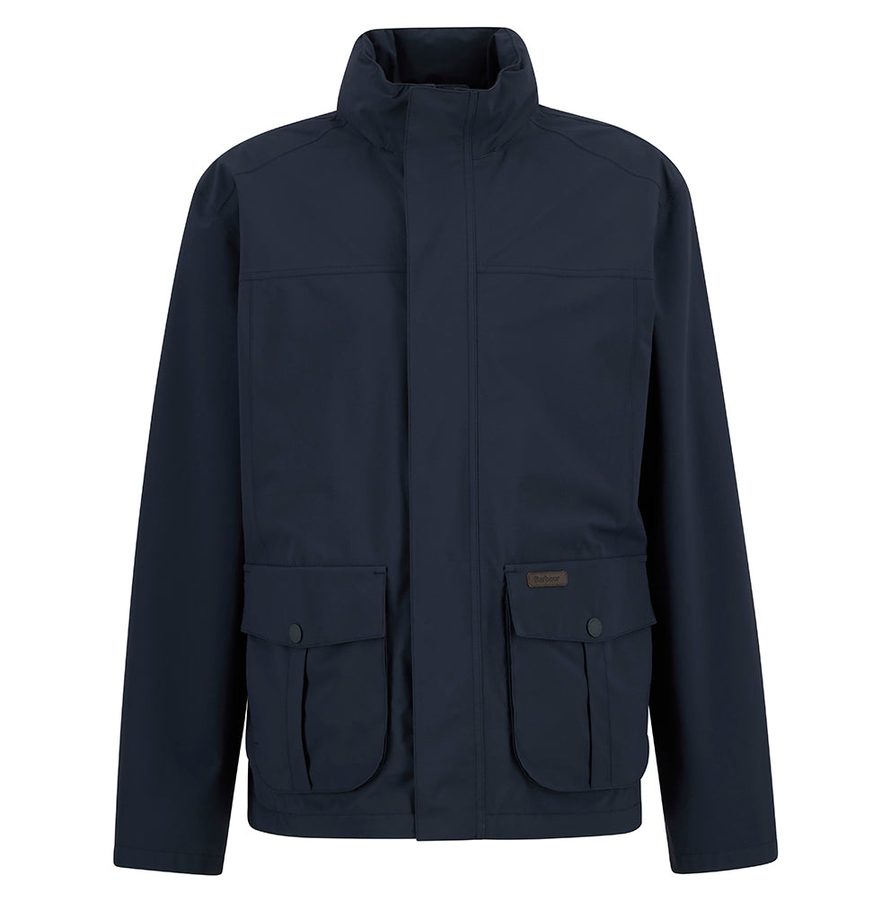 Barbour Sander Waterproof Jacket - Navy