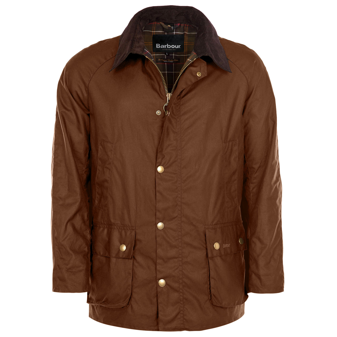 Barbour Ashby Wax Jacket - Bark