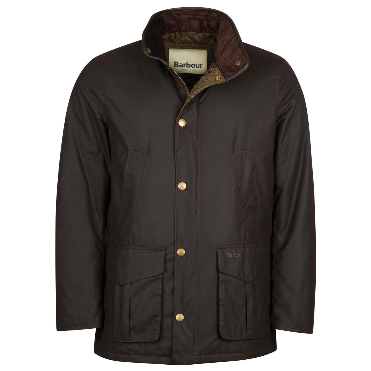 Barbour Hereford Wax Jacket - Rustic
