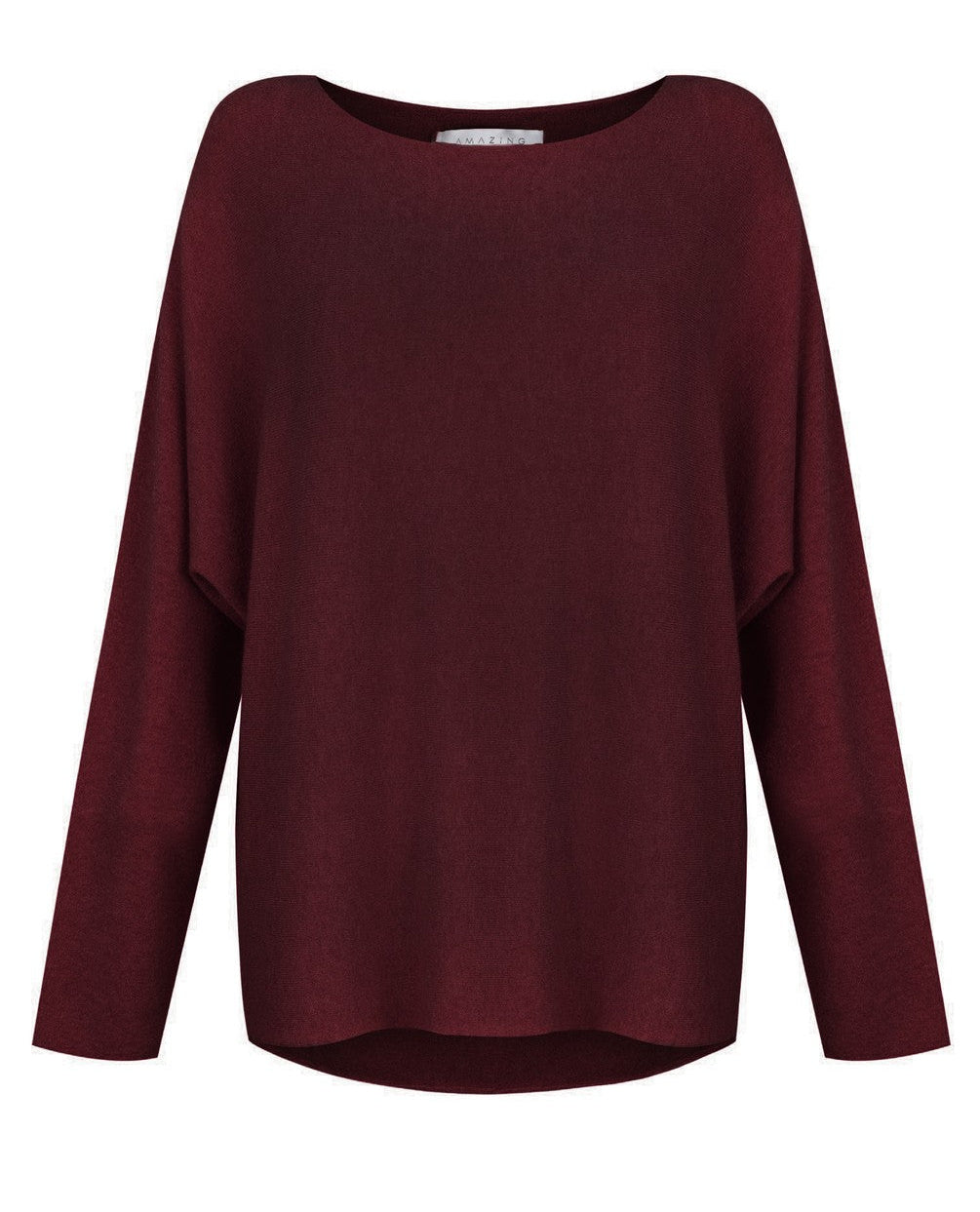 Amazing Women Mya Round Neck Mulberry Jumper