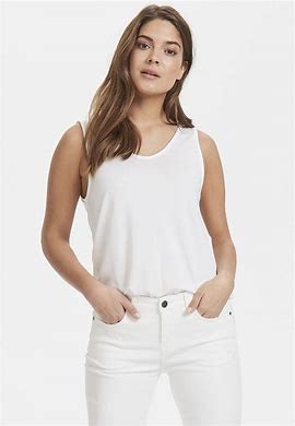 B Young Rexima Tank Top White