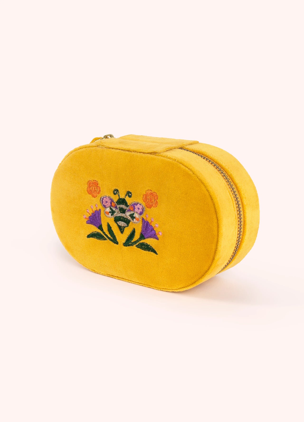 Powder Jewellery Box - Brilliant Bumblebee