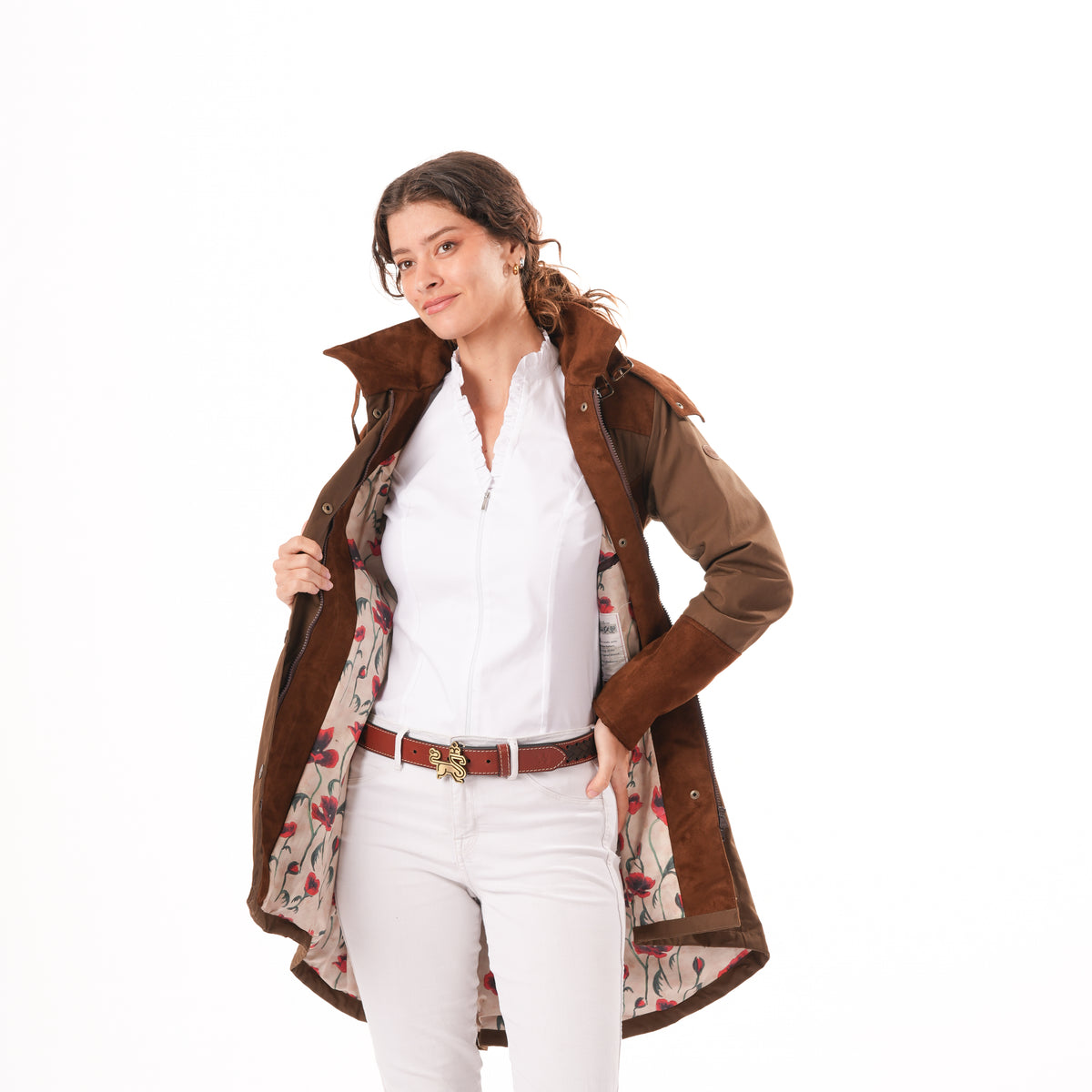Welligogs Odette Khaki Coat