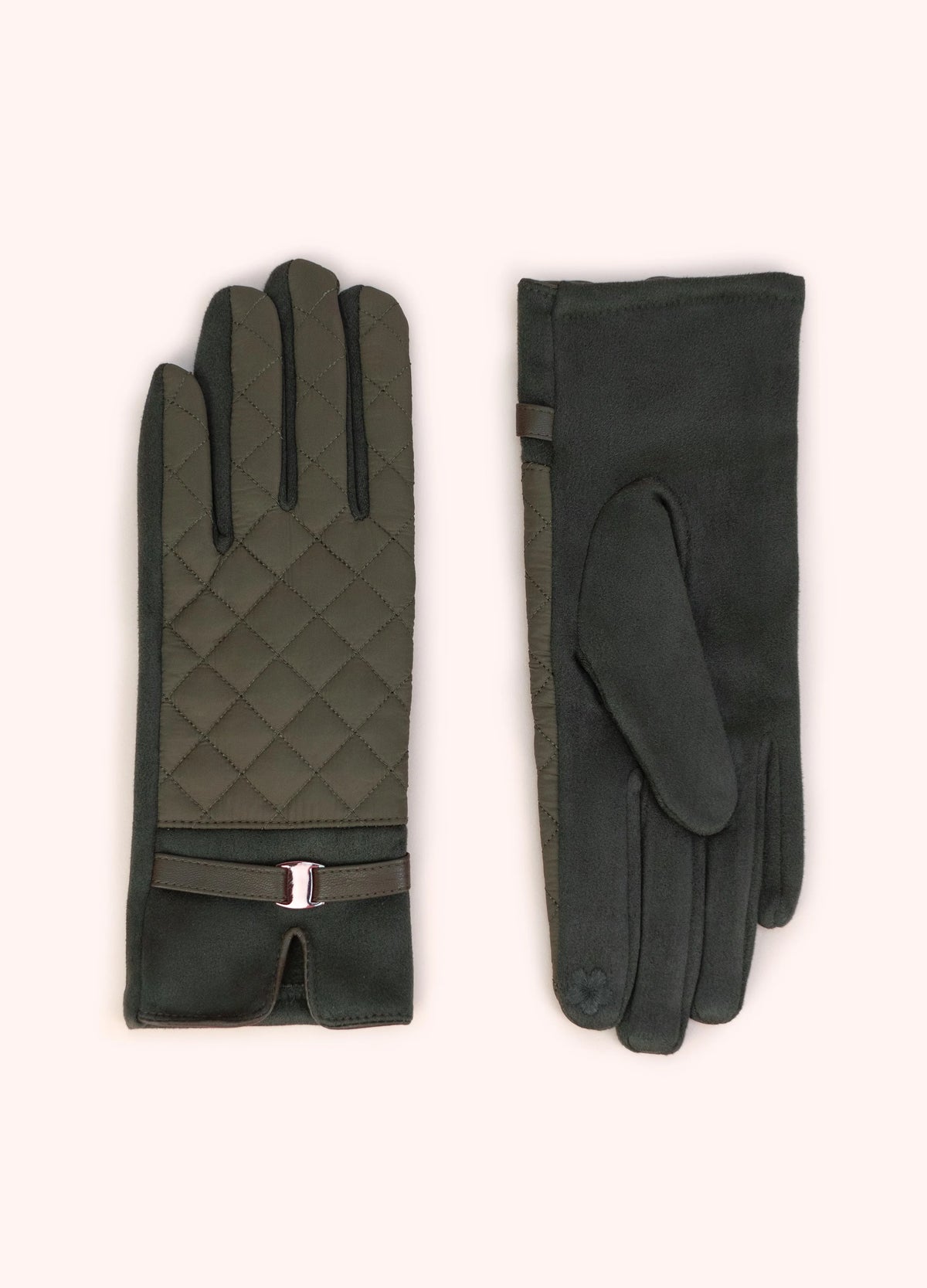 Powder Penelope Gloves - Moss