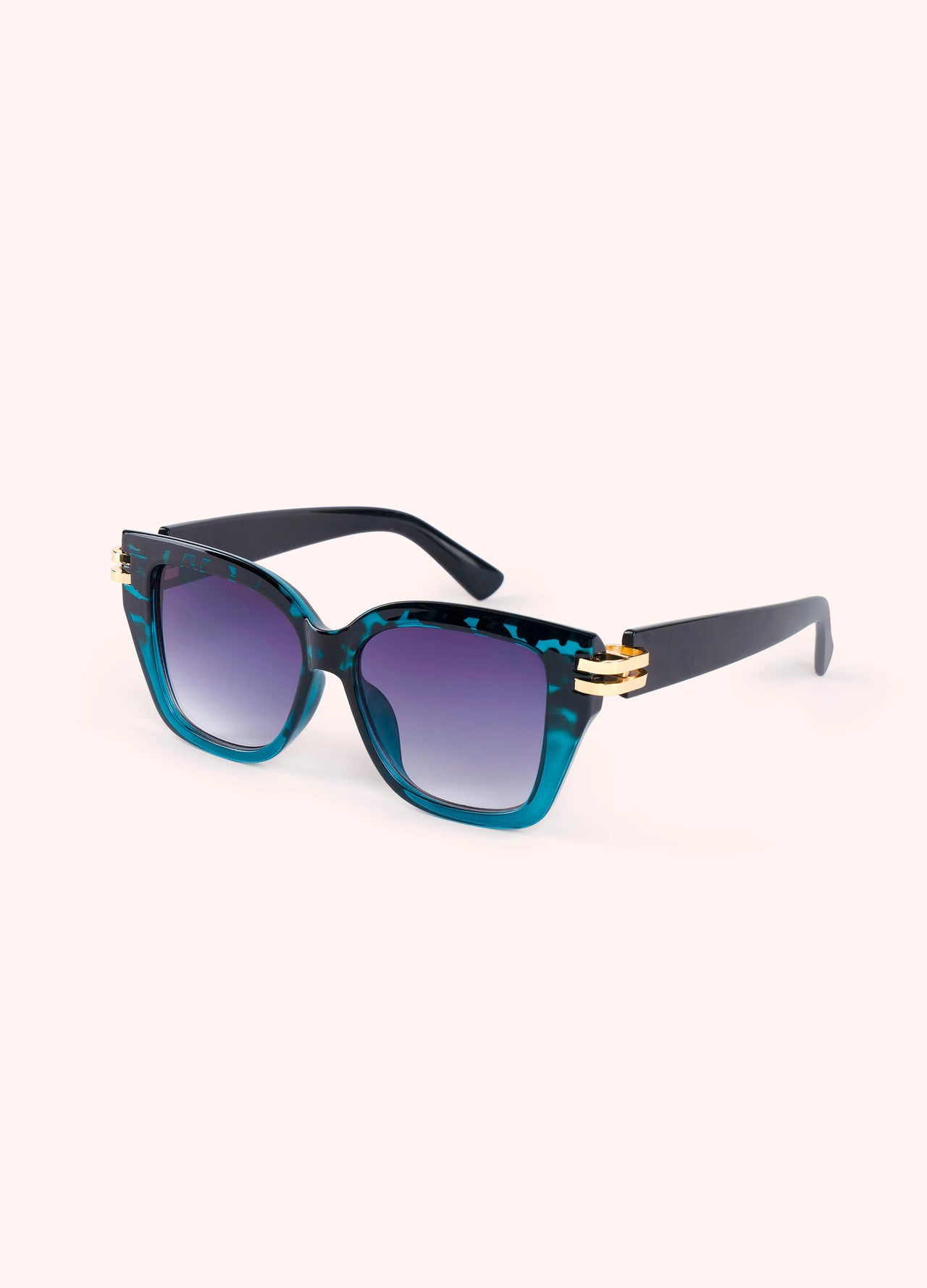 Powder Philomena Sunglasses - Teal Tortoiseshell