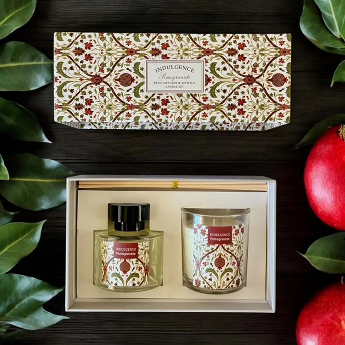 Biggie Best Candle & Diffuser Set - Pomegranate