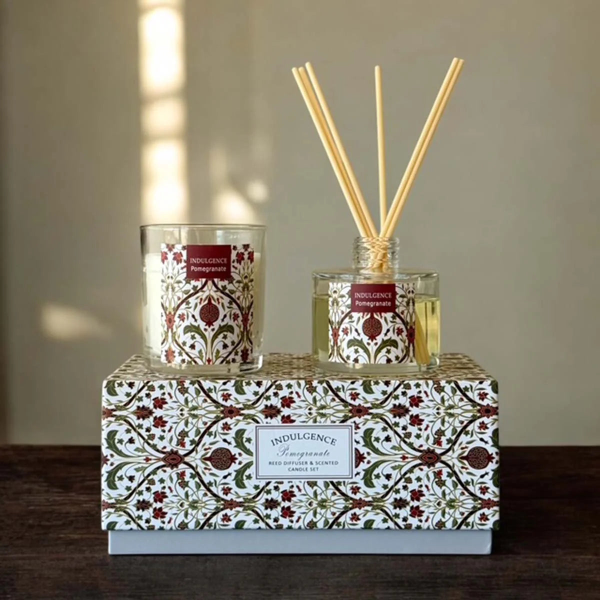 Biggie Best Candle & Diffuser Set - Pomegranate