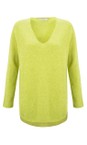 Amazing Woman Perrie Pear V Neck Jumper